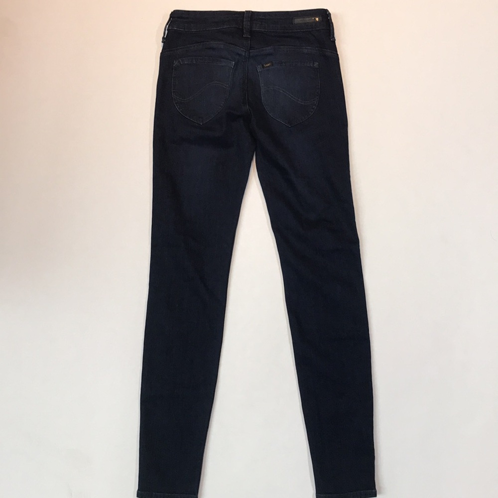 Lee Body Optix Mid Rise Skinny Jean (Rinse) - Picture 3 of 7